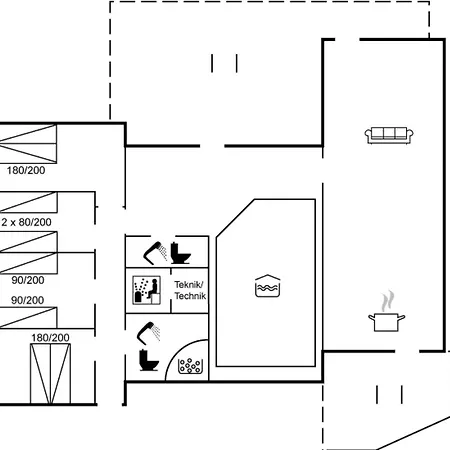 Adrienne - 240m From The Sea By Interhome بيت للعطل